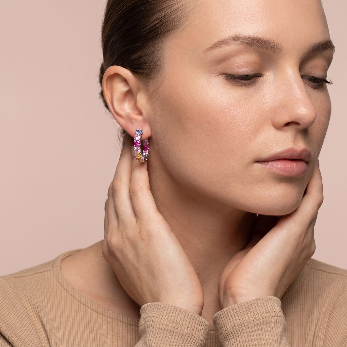 Arc-en-Ciel Studs