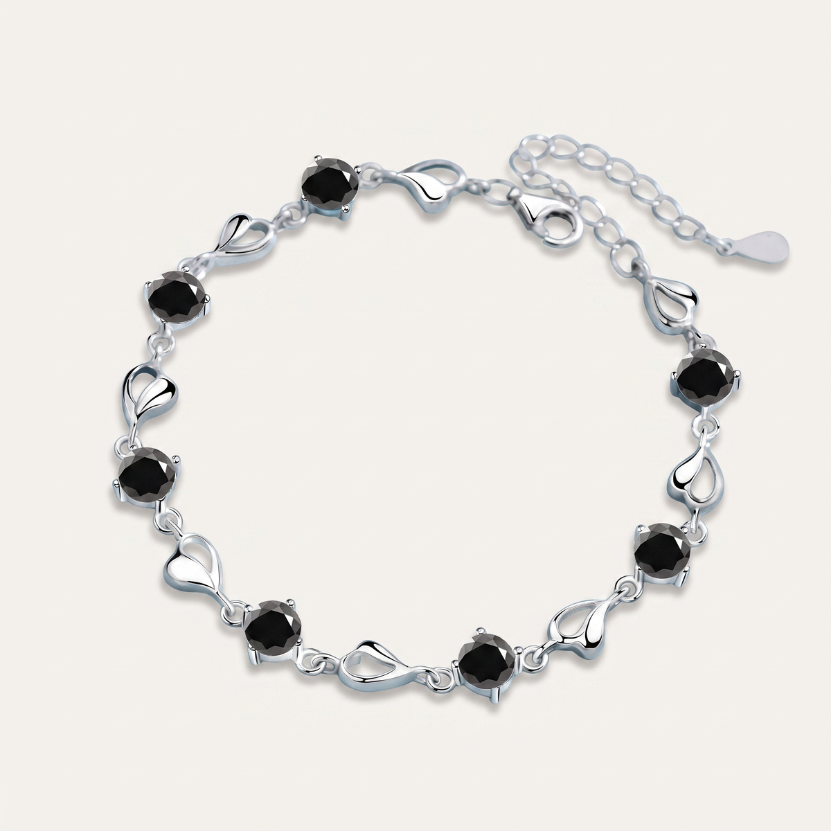 Cœur Moissanite Bracelet