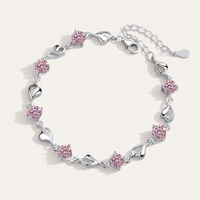Cœur Moissanite Bracelet