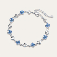Cœur Moissanite Bracelet