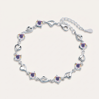 Cœur Moissanite Bracelet