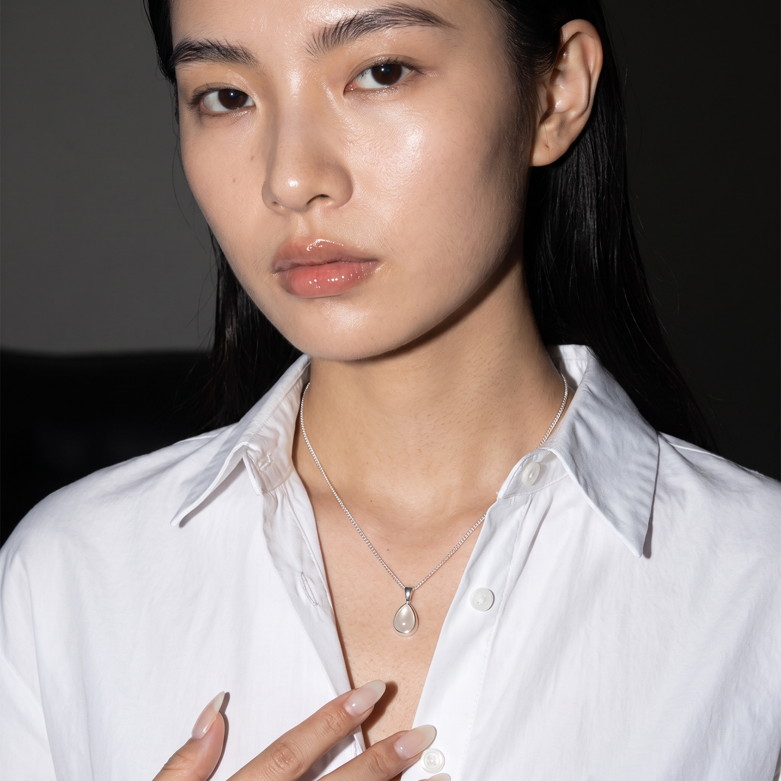 Voile Drop Necklace