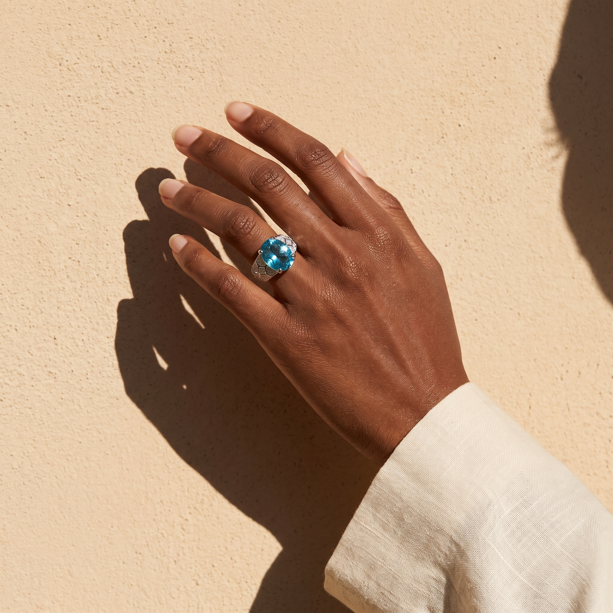 Lagune Cocktail Ring