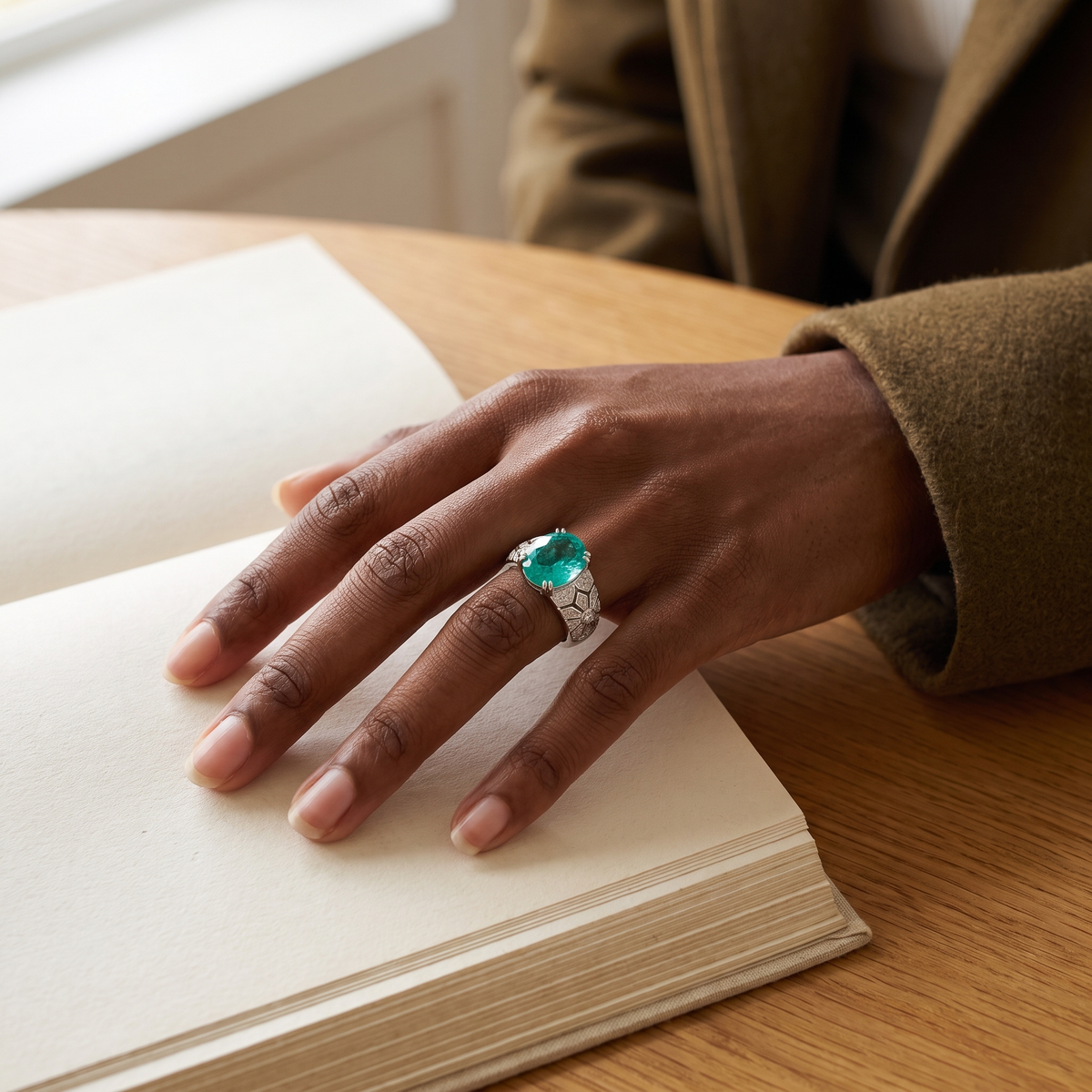 Lagune Cocktail Ring