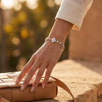 Nacre Clover Bracelet