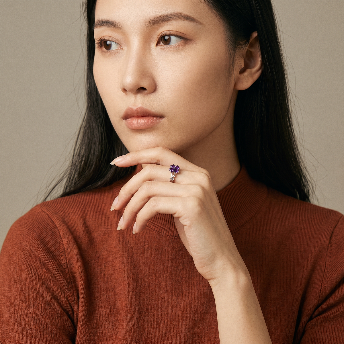Épine Clover Ring