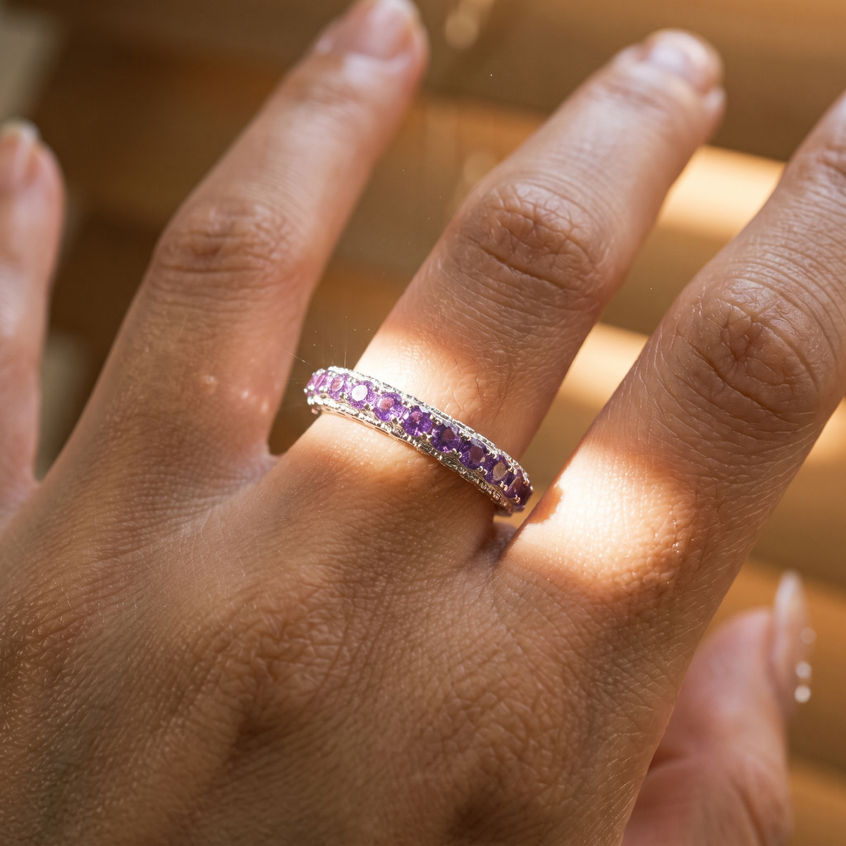 Violette Eternity Ring