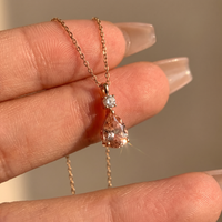Champagne Drop Necklace