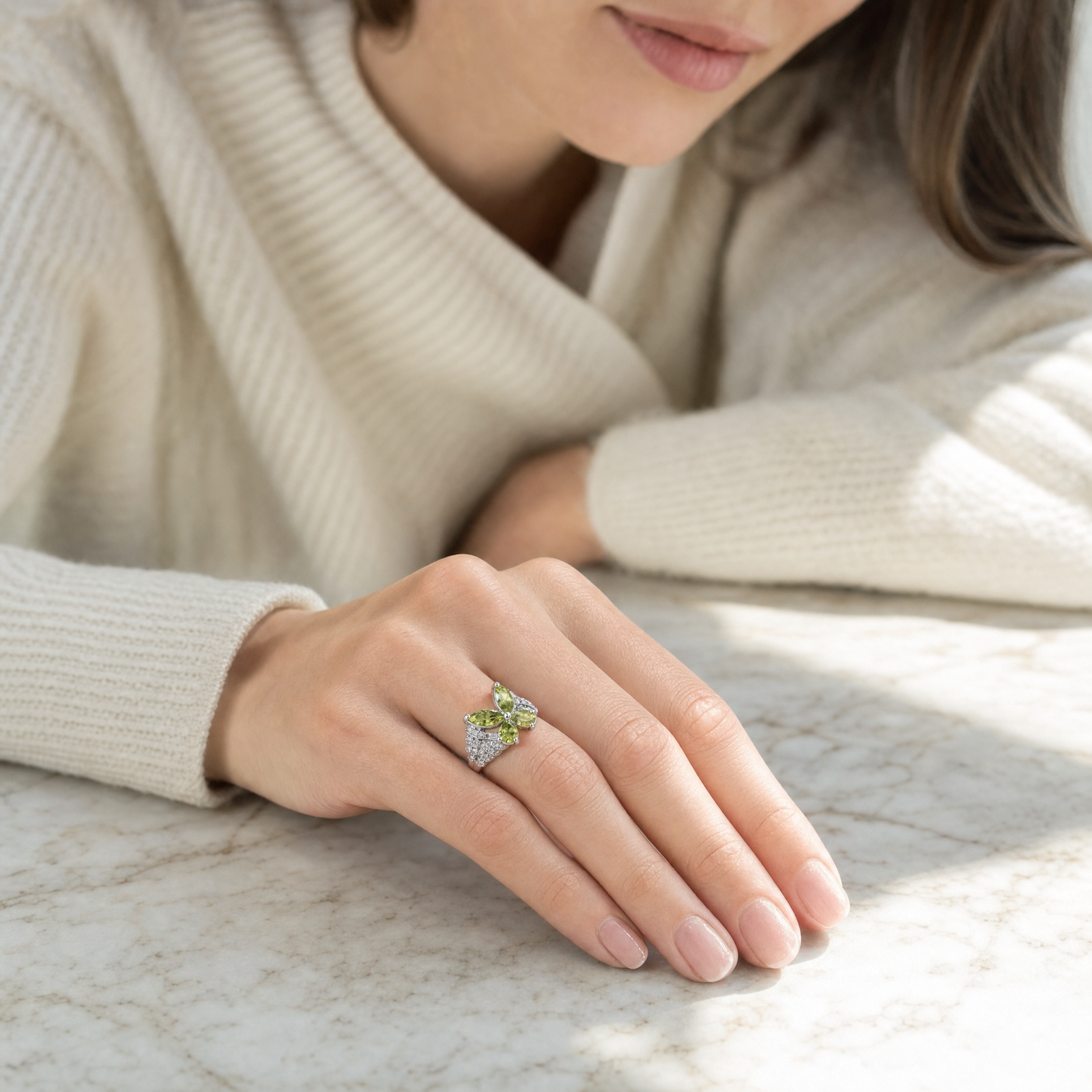 Galet Natural-Stone Ring